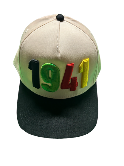 JUNETEENTH 5 Panel Mid Profile Baseball Hat